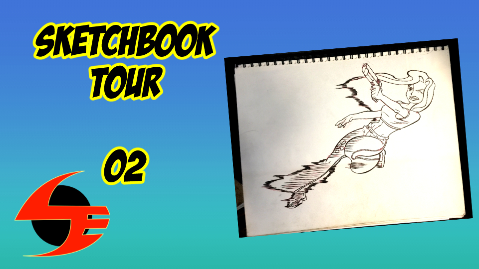 SKETCHBOOK TOUR  Pencil Drawing #1 
